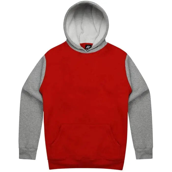 Aussie Pacific Monash Kids Hoodie 3530 Aussie Pacific RED/GREY 4